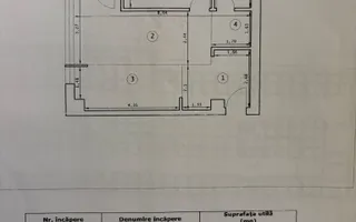Apartament 2 Camere Pipera Scoala Americana Greenvista - Schiță 12