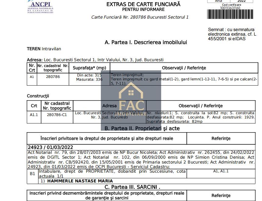 Vand Teren Floreasca - Poză 2