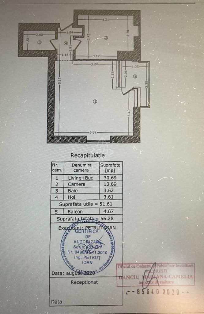 2 Camere Mobilat Modern | Aviatiei Park | Herastrau - Schiță 17