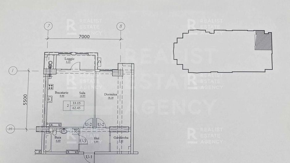 Vânzare, apartament, 2 camere, strada Grădina Botanică, Botanica - Poză 5