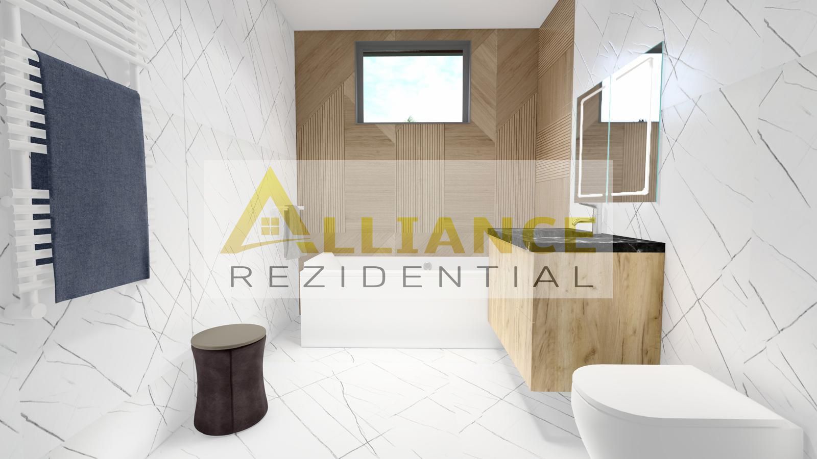 Vila individuala 4 camere locatie Popesti Leordeni - Poză 25