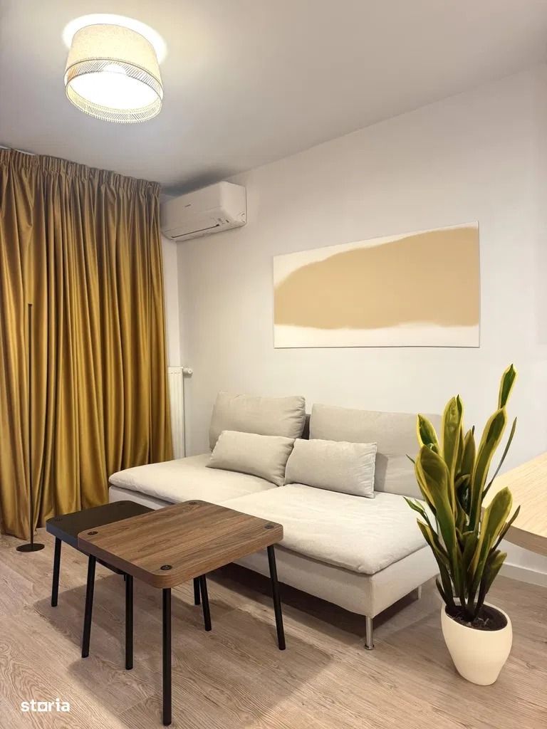 AP. 2 CAMERE TIP STUDIO, CELLINI RESIDENCE, BLOC NOU, MOBILAT MODERN - Poză 1
