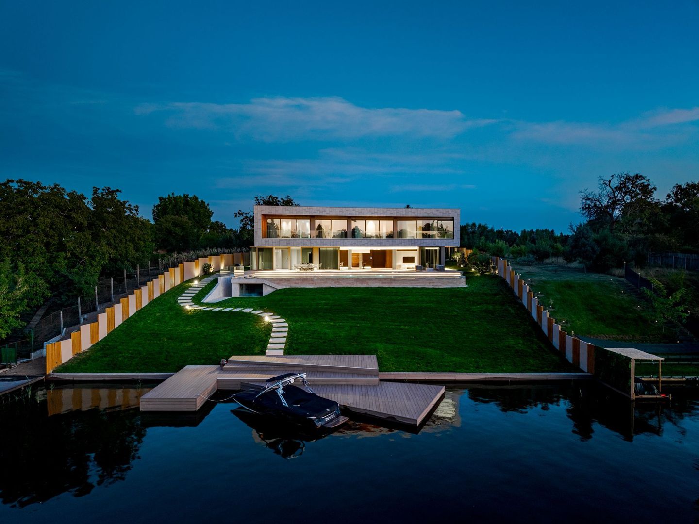 Vila Minimalista Moderna Snagov Lac - Poză 14