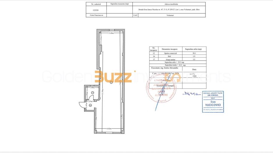 Vilă Erou Iancu Nicolae |  Locație premium stradală - Schiță 19