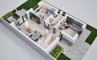 Casa tip duplex - 306 mp teren - Sura Mica - Poză 7
