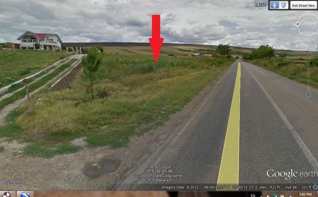 Teren pentru investitie, 1100 mp, zona Ciusmeaua Moldovencei; - Poză 1