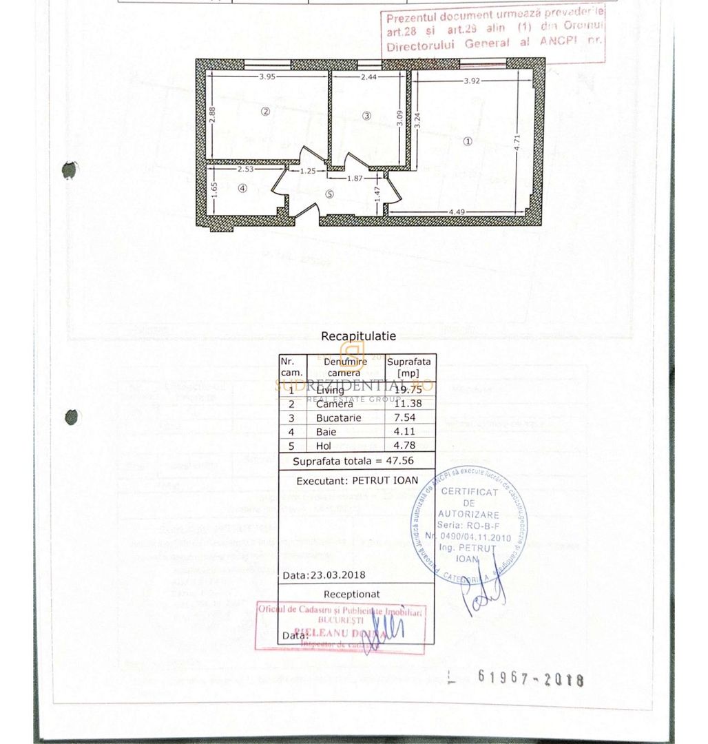 Apartament 2 camere | Complet mobilat și utilat | Parcare Inclusa - Schiță 8