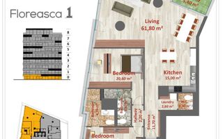 Apartament spatios HIGH END 3 camere I Floreasca 1 - Poză 2