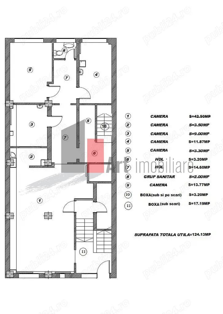 Spatiu comercial/birouri in zona Dorobanti - Poză 7