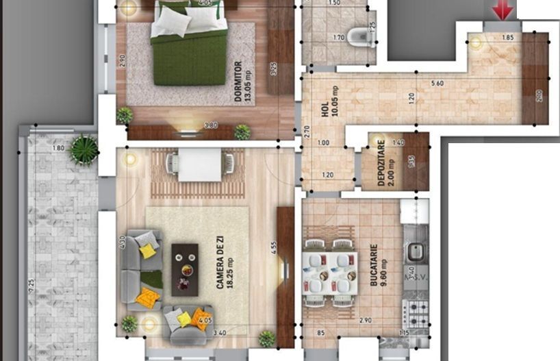 2cam.dec.lux/13min -pe jos Metrou N.Grigorescu,sector 3 - Poză 2