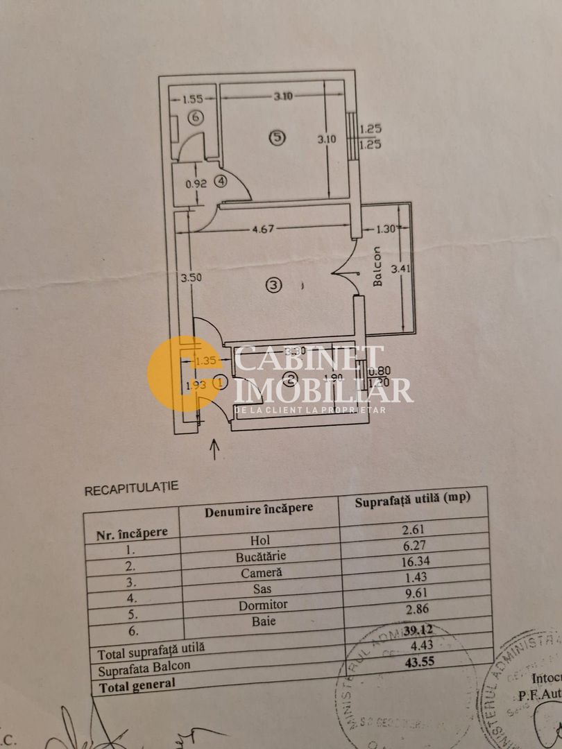 2 Camere-etaj 2-Rond Zimbru - Poză 10