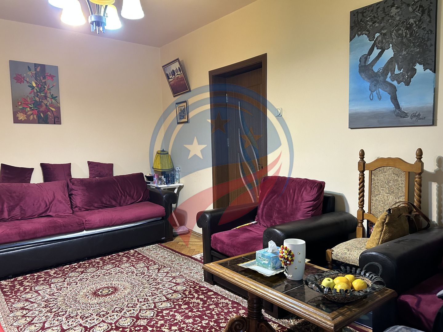 Apartament 2 camere semidecomandat | Semicentral | Etaj 3 | Mobilat și utilat | - Poză 3