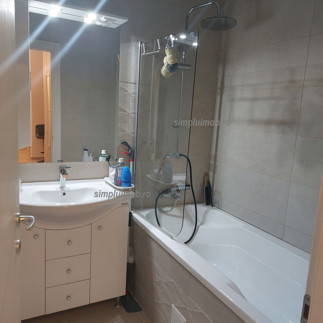 Apartament 2 cam Gama Rezidence 3 complet mobilat+ loc parcare - Poză 11