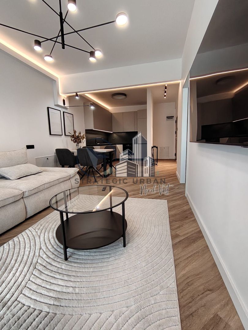Apartament 2 camere, nou, finisat, mobilat și utilat complet - Poză 1