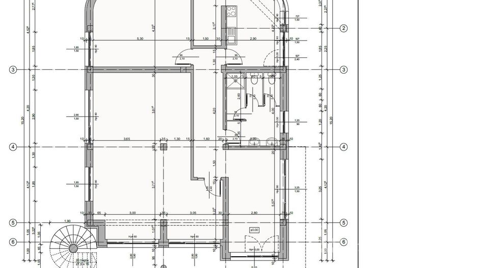 Spatiu de birouri situat la parter,  130 m2 , Borhanci - Schiță 9