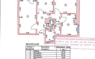 DE VANZARE APARTAMENT 3 CAMERE NOVUM SPLAIUL INDEPENDENTEI - Schiță 12