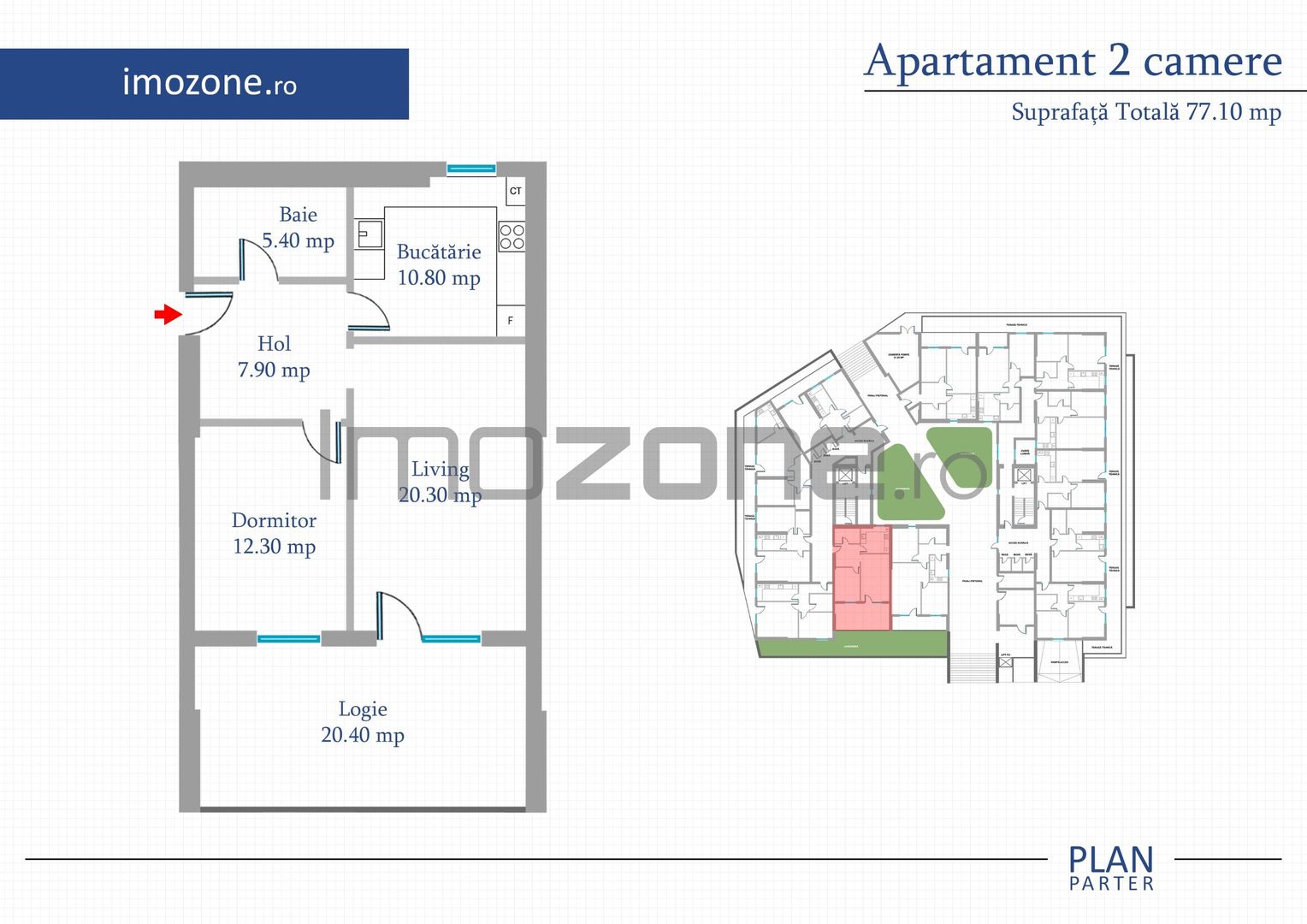 Apartament 2 Camere | 65 mp | Bloc Nou | Metrou Pacii / Preciziei | Militari - Poză 8