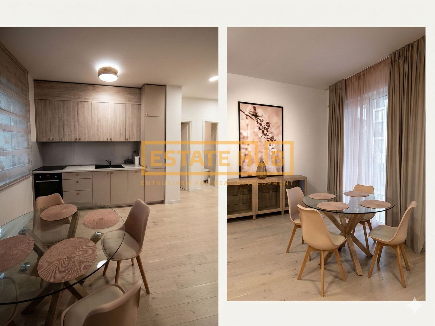 2 camere Record Park, parcare inclusă, vedere curte interioară - Poză 1