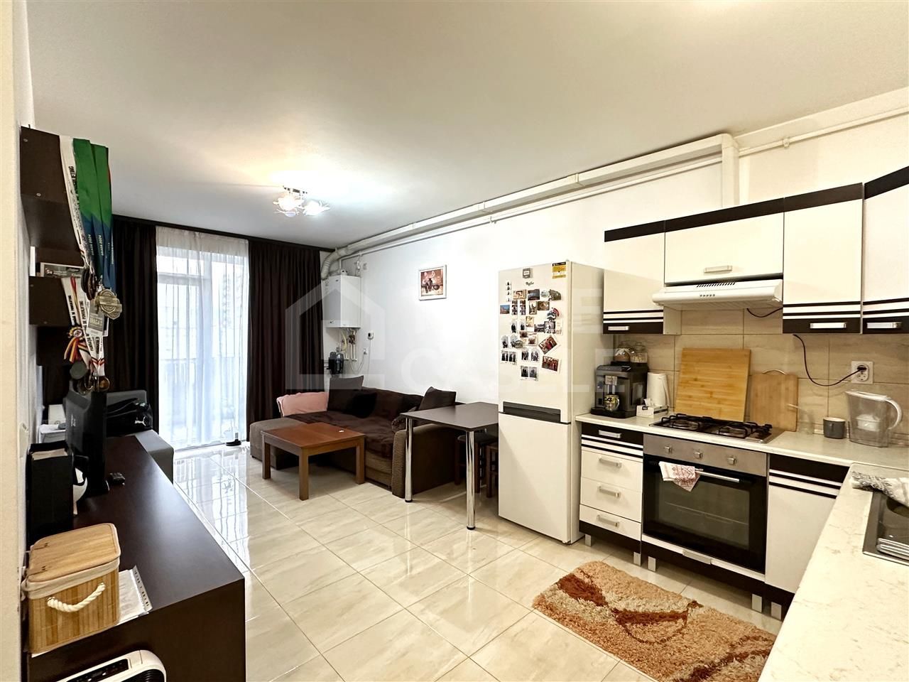Apartament cu 2 camere, mobilt, utilat, terasa 14 mp, zona Auchan - Poză 2
