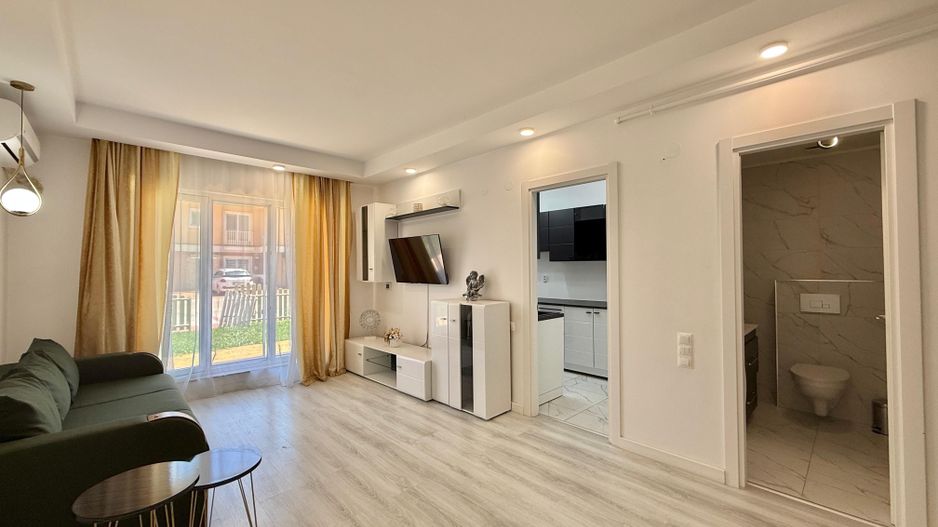 COSMOPOLIS - Apartament Tip studio cu 49 mp gradina,complet mobilat - Poză 1