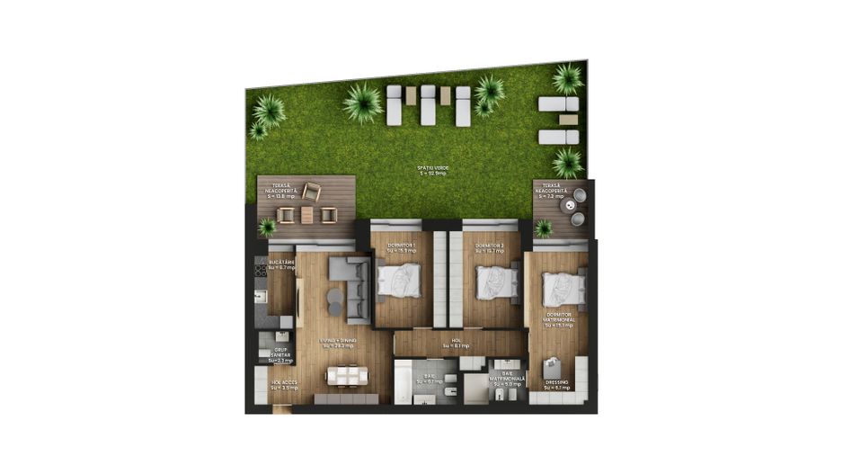 Gradina proprie 93 mp! 4 Camere ultra lux, 2 minute de Cambridge - Poză 5