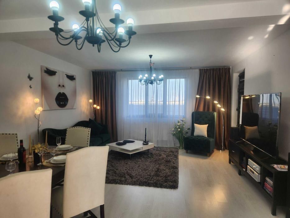 CASA DUPLEX DOMNESTI, MOBILATA, CENTRALA, TOATE UTILITATILE, COMIS 0% - Poză 1