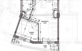 Apartament 2 camere finisat in Ansamblul Wings - Schiță 14