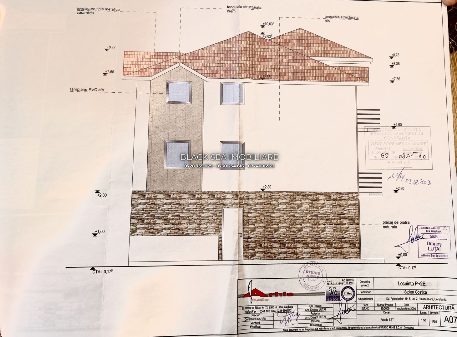 Vila P+2 E De vanzare!!! 14 Camere, 12 dormitoare l zona Palazu Mare - Poză 7