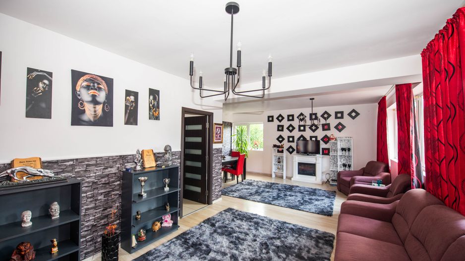 Casa Vila individuala spatioasa cu gradina de vanzare comuna Berceni - Poză 21