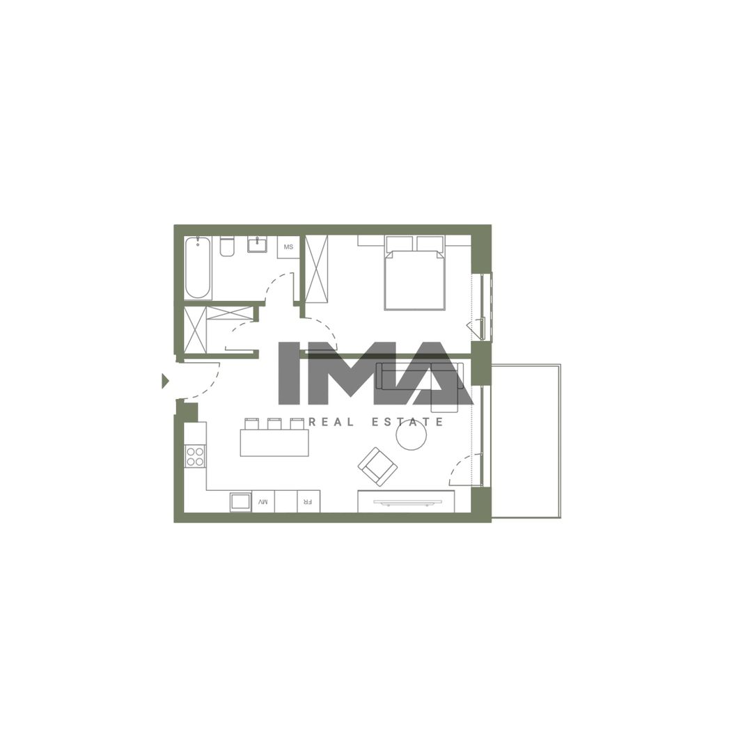 OPORTUNITATE! APARTAMENT 2 CAMERE, ETAJ INTERMEDIAR, ERA HEXAGON - Poză 8