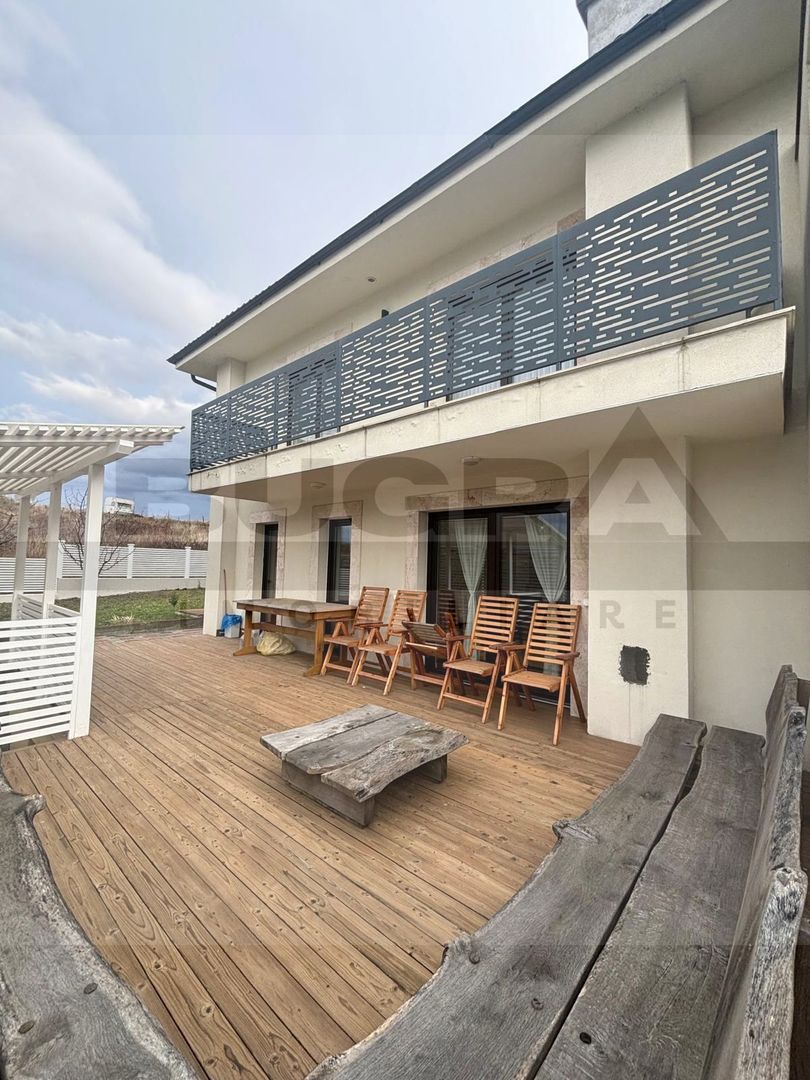 Casa moderna 126 mp utili, livada, 4 parcari, Borhanci - Poză 2