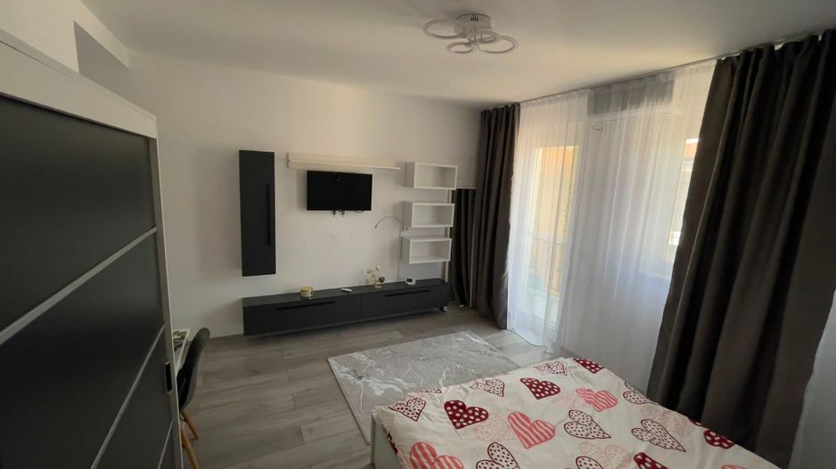 1 Cameră | Bloc nou | Centrală proprie | AC | Parcare | Balcon - Poză 3
