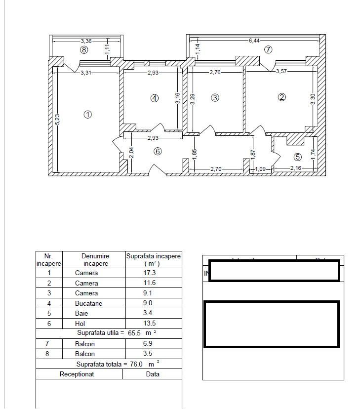 View superb, Veranda Mall Pta Obor, acces metrou 5 min pietonal - Schiță 21