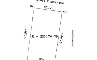 Teren 5.000 mp pe colt | Postalionului – Metalurgiei - Schiță 6