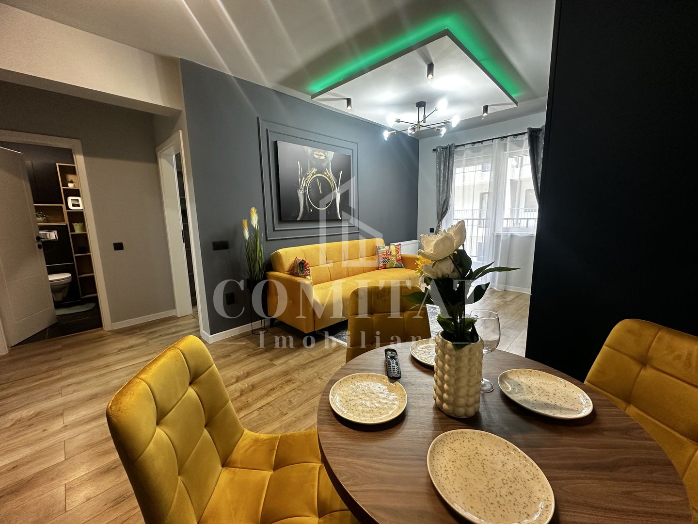 Apartament ultrafinisat | Etaj intermediar | Cartier Terra - Poză 1