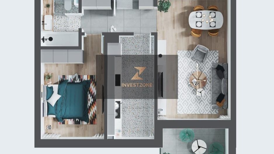 Apartament 2 camere,Prima Nufarul - Poză 3