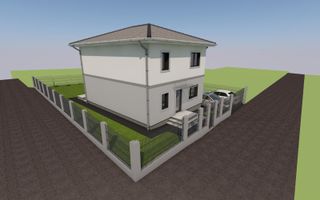 Casa individuala noua cu teren generos in Sura Mare - Sibiu - Poză 2