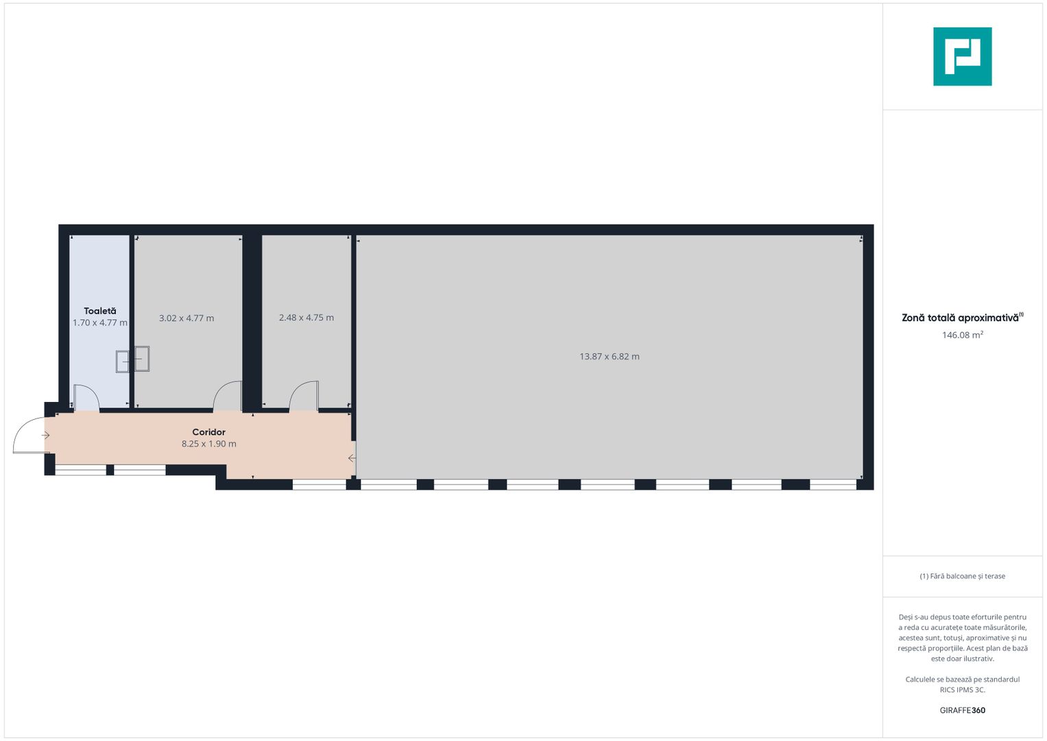 Spațiu de birouri/depozit 150 mp, zona UTA - Poză 3