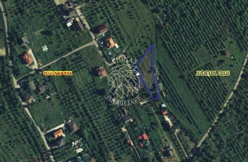 Teren 1590 mp - panoramic - investitie - Str. Pomet Jud. Cluj - Poză 2