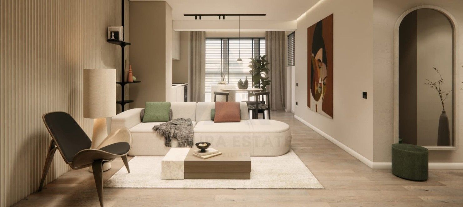 Apartament 3 camere 66 mp utili etaj 2 terasa 9 mp 2 băi zona Strand - Poză 1