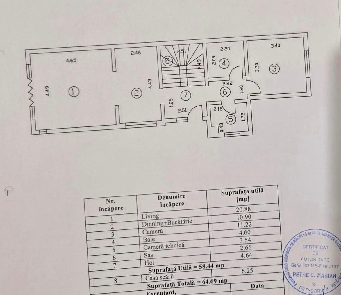 CASĂ INDIVIDUALĂ | P+1 CURTE 240 MP | ZONA PARCUL CIRCULUI | - Schiță 20