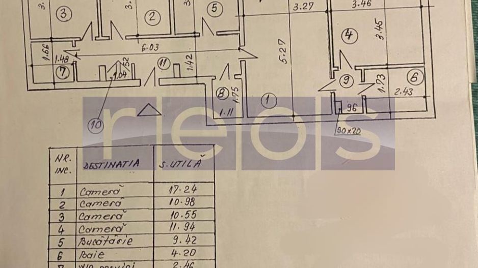 VANZARE 4 CAMERE SEMIDECOMANDAT CENTRALA TINERETULUI - Poză 11