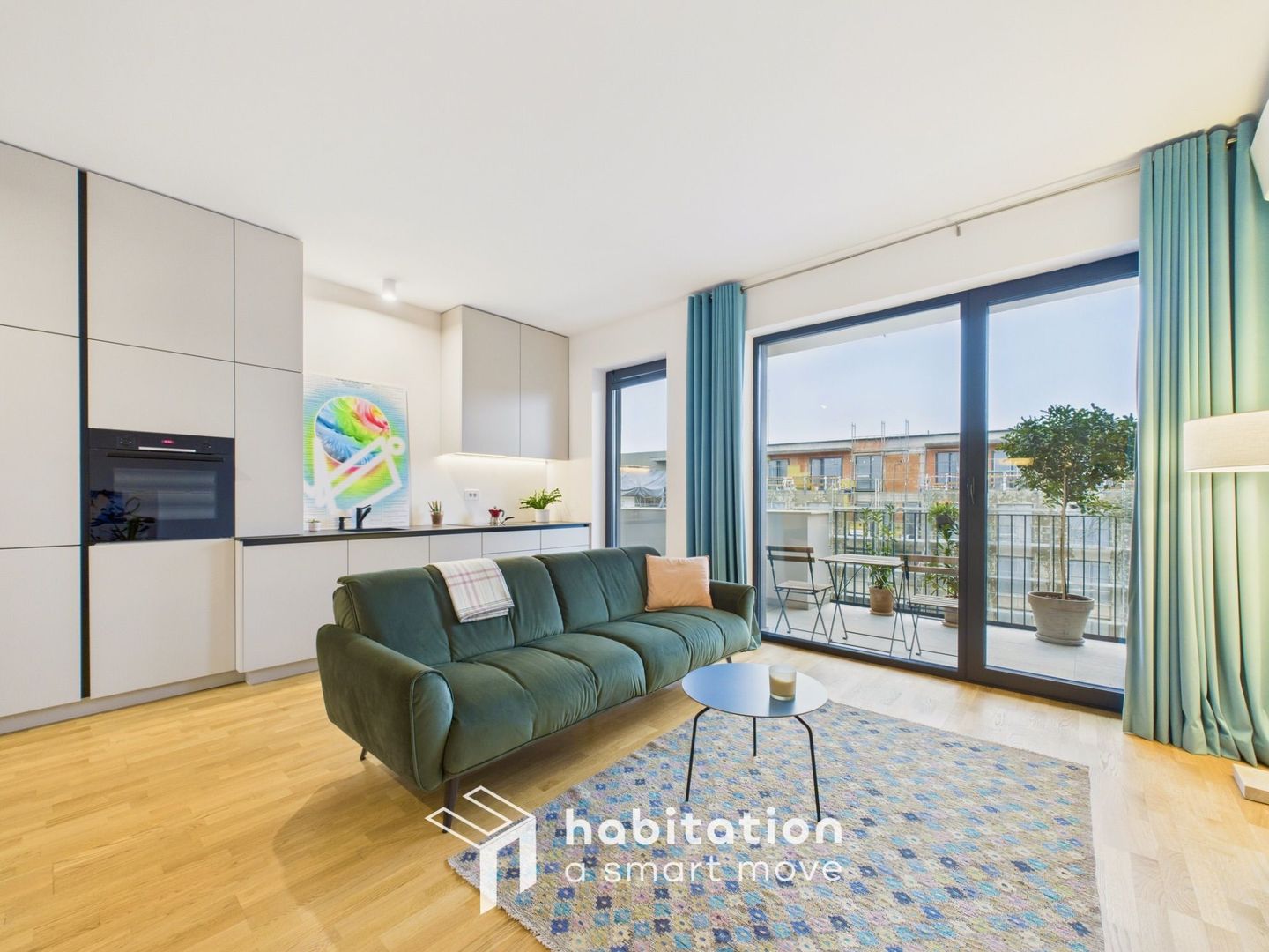 Apartament 3 camere, terasa spatioasa, zona Centralǎ - complex Paltim - Poză 1