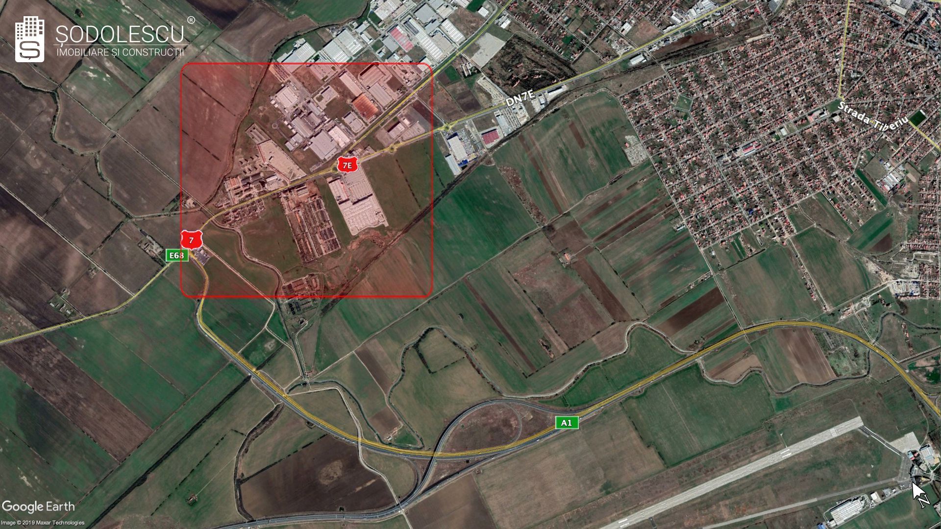 Teren pentru industrie Arad Vest - Poză 1