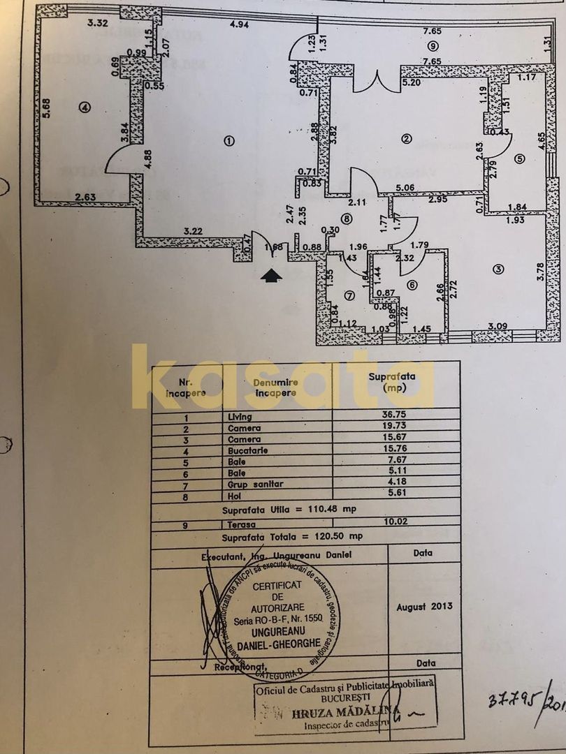 APARTAMENT DE LUX | FLOREASCA | LOC DE PARCARE | BOXA - Schiță 20