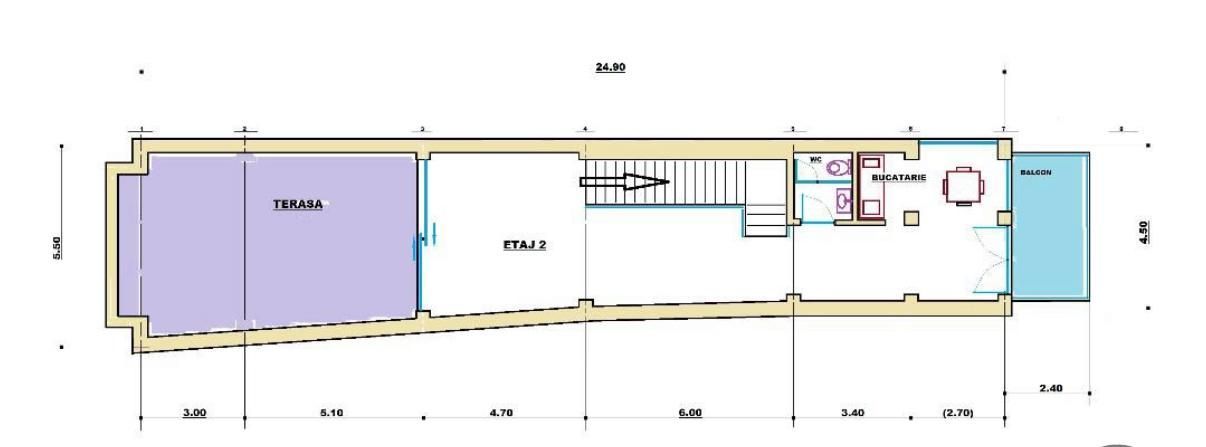 OPORTUNITATE EXCLUSIVĂ DE ÎNCHIRIERE SPAȚII BIROU ZONA CENTRALĂ EMINESCU - Schiță 15