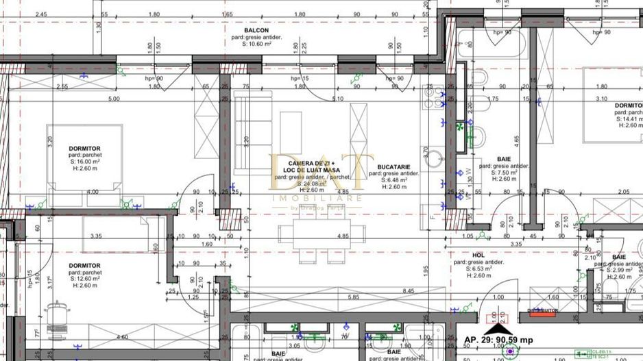 Apartament 4 camere | 90 mp | 2 balcoane | etajul 1 | Beta Residence - Poză 7