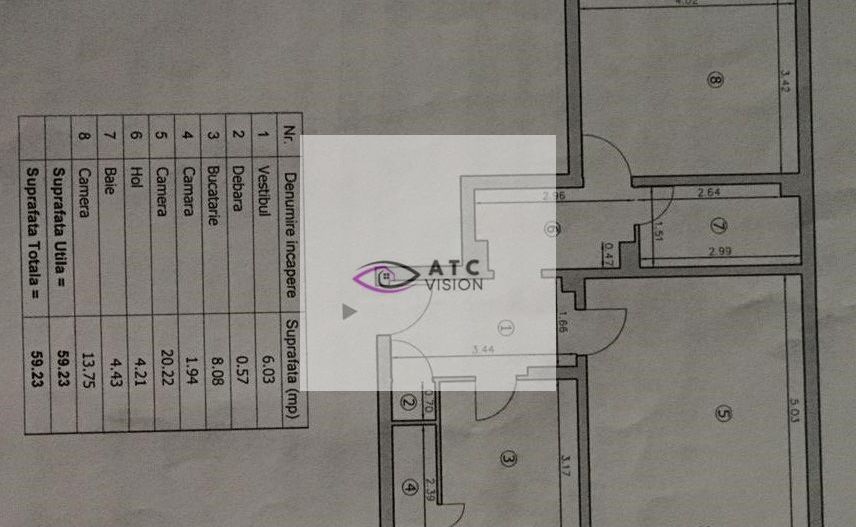 Apartament 2 camere - Margeanului - Scoala nr. 124 - Parter - Poză 9