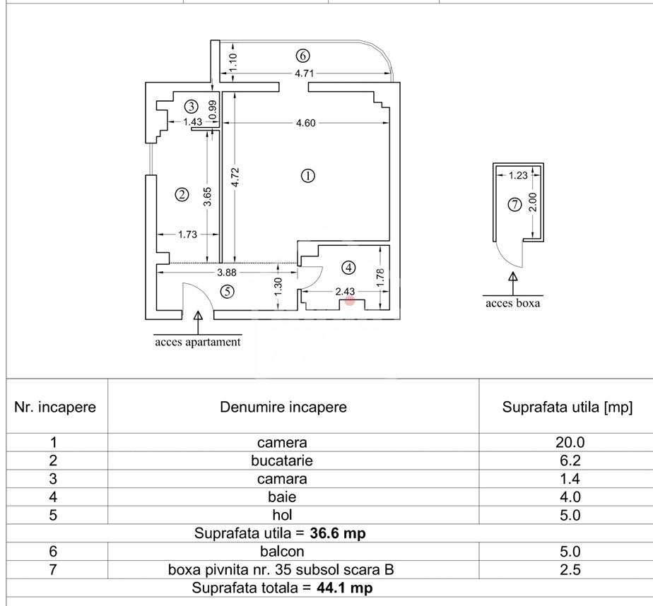 Garsoniera Suprafata Generoasa - Poză 2
