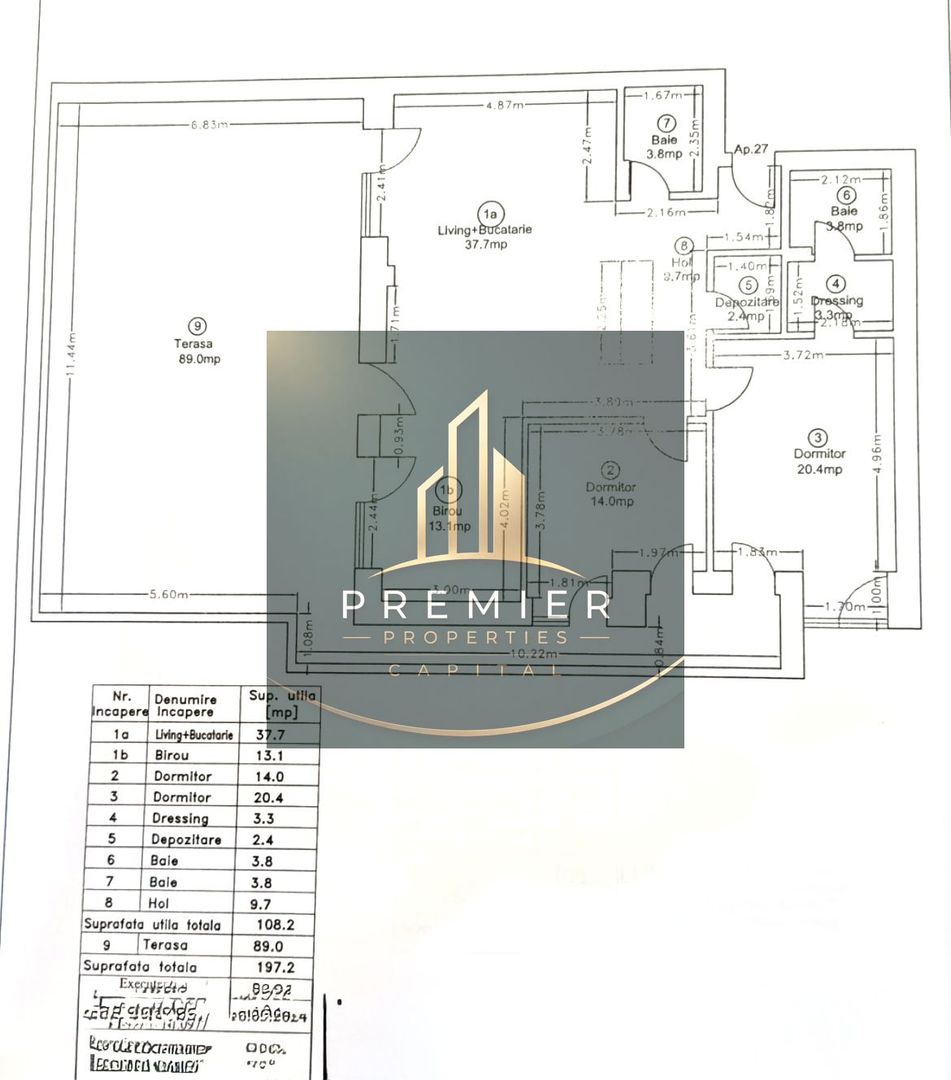 Apartament design lux tera 89mp vedere libera - Poză 10